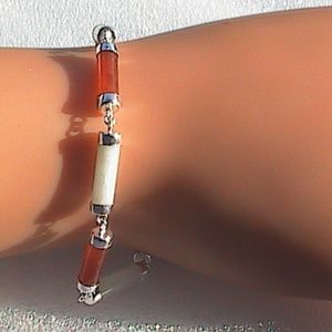 925 Multi-Color Jade Bracelet